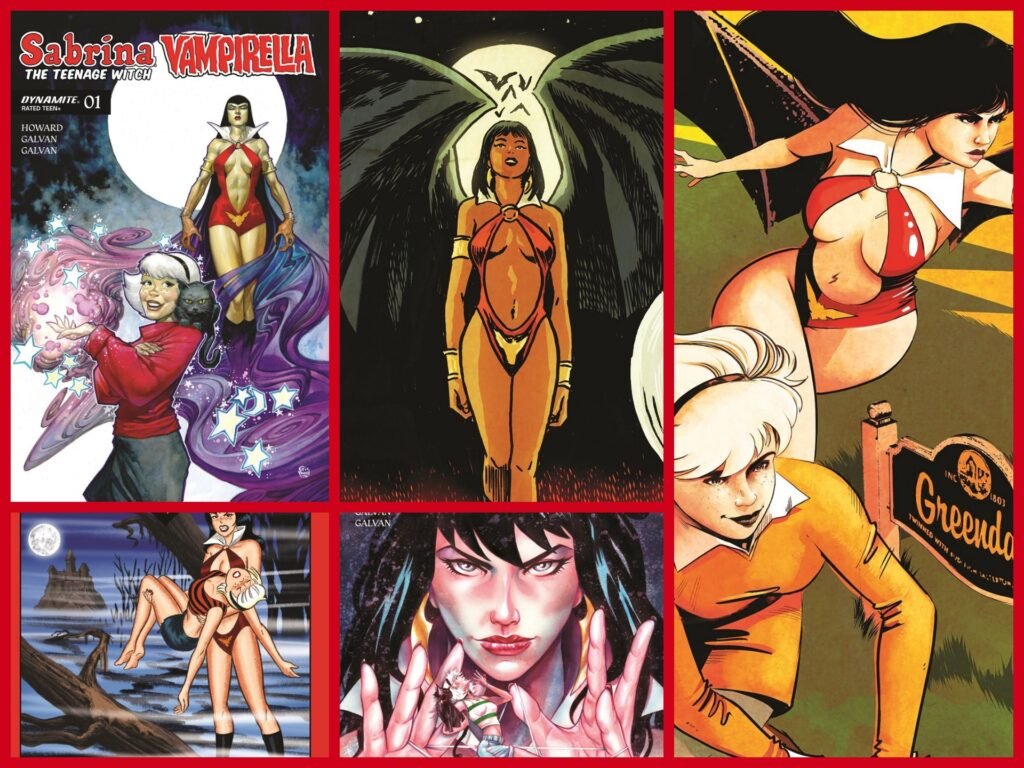 ‘Sabrina the Teenage Witch X Vampirella’ #1 preview brings two supernatural icons together