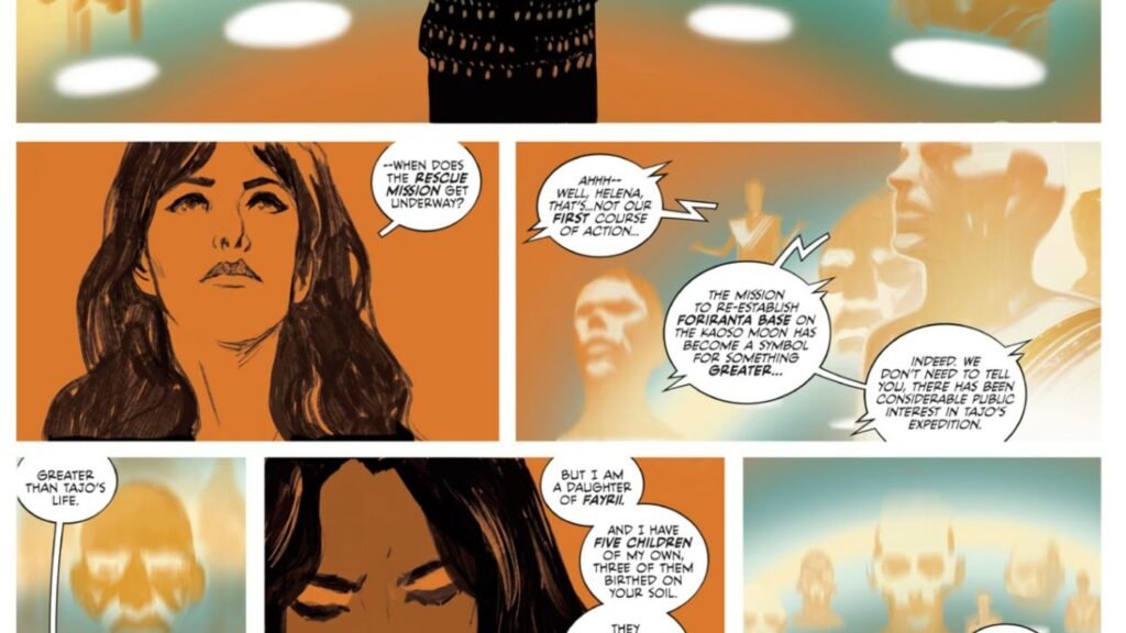 Arrivals #1 Preview: Daddy Issues Spanning Three Worlds