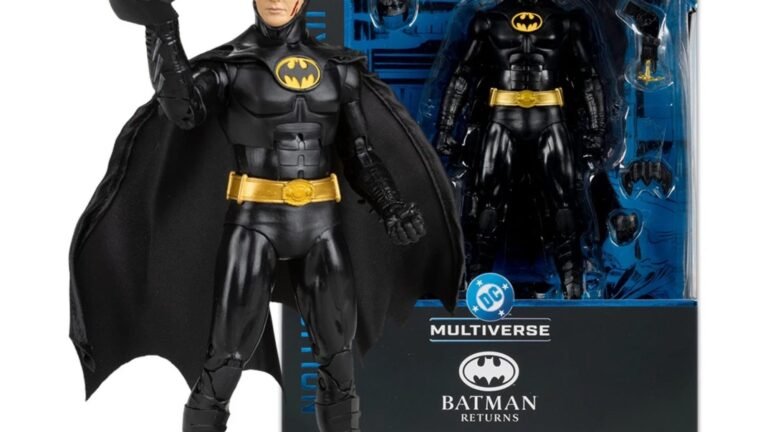 New Batman Returns Unmasked Batman Figure Debuts from McFarlane