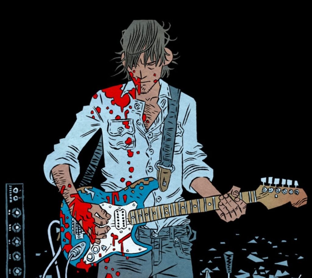 Tiny Onion announces ‘Humbucker,’ a music-fueled crime thriller from Eric Harburn and Simon Gane