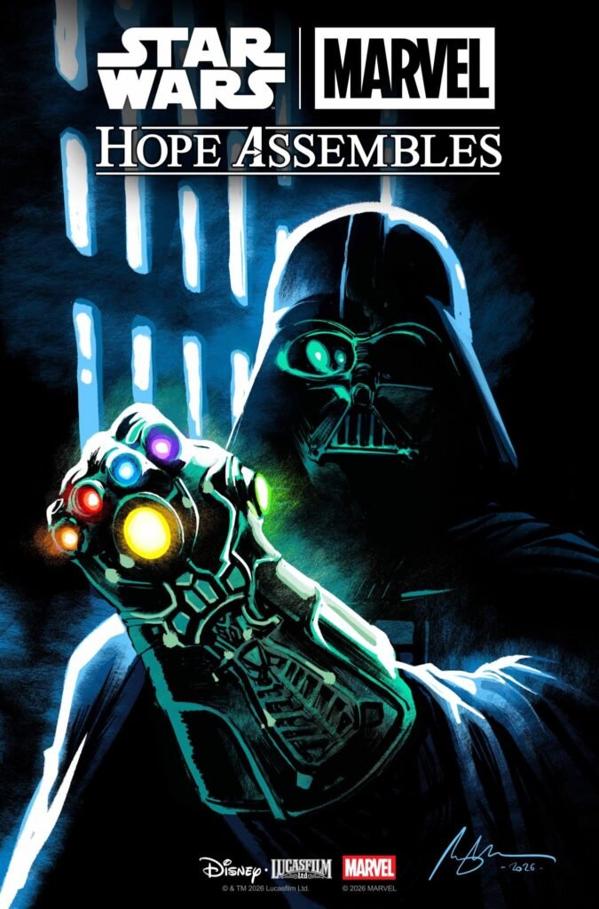 Marvel’s Heroes Crash the Opening Scene of Star Wars in a new Star Wars | Marvel: Hope Assembles #1 Sneak Peek