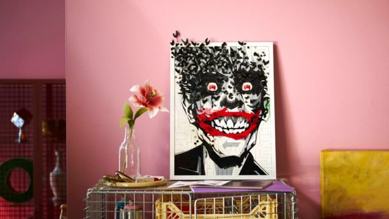 LEGO Debuts New DC Comics Detective Comics #880 Joker Wall Art