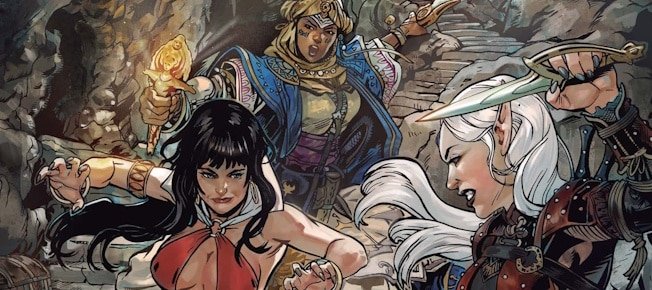 Pathfinder/Vampirella: Blade of Darkness #1 is something we didn’t know we needed