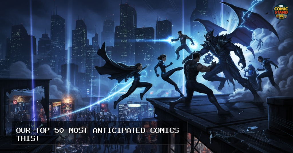 DC's DCU, Marvel's Multiverse, and the Indie Scene: Our Top 50 Most Anticipated Comics This Week!
