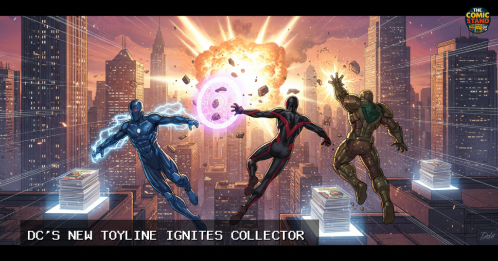 DC's New Toyline Ignites Collector Frenzy with Iconic Heroes and Villains