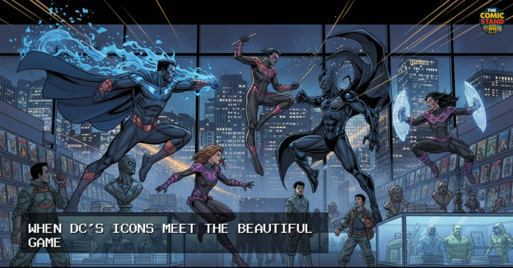 Kryptonite and Kick-Offs: When DC's Icons Meet the Beautiful Game